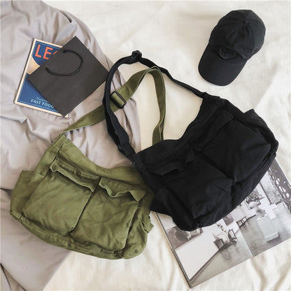 Canvas Messenger Bag