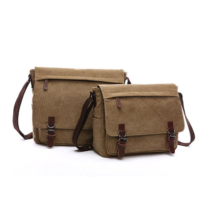 Canvas Messenger Bag