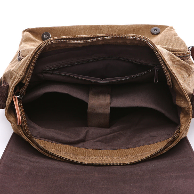 Canvas Messenger Bag