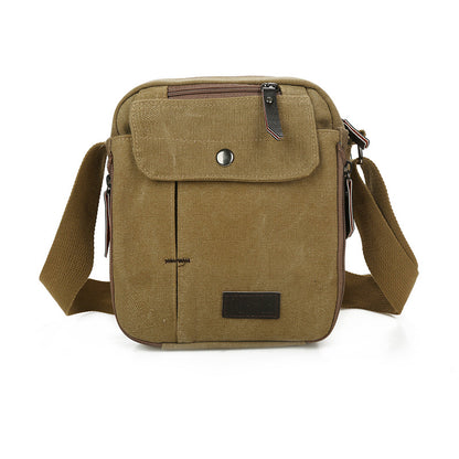 canvas messenger bag