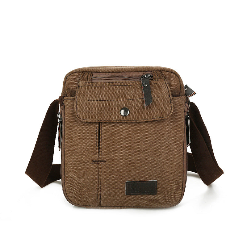 canvas messenger bag