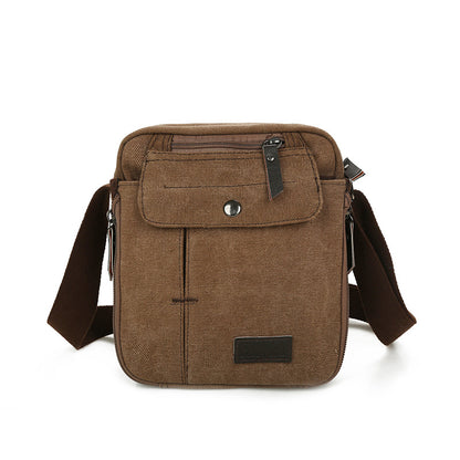 canvas messenger bag