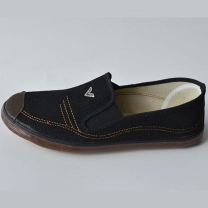 Canvas Shoes Men's Casual Cloth Shoes Breathable Old Middle Aged Casual Shoes