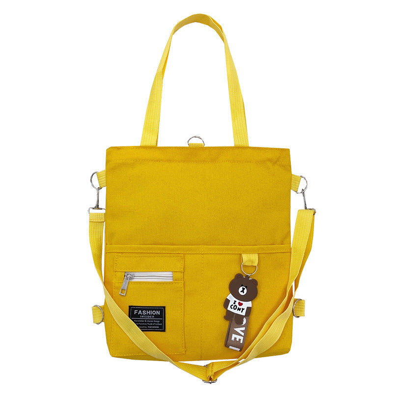 canvas shoulder bag