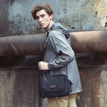 canvas shoulder bag
