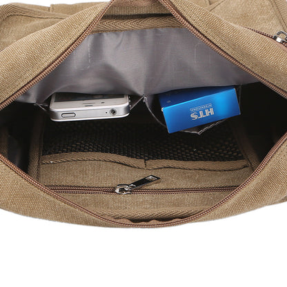 canvas shoulder bag