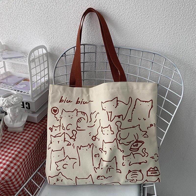 Canvas Shoulder Bag