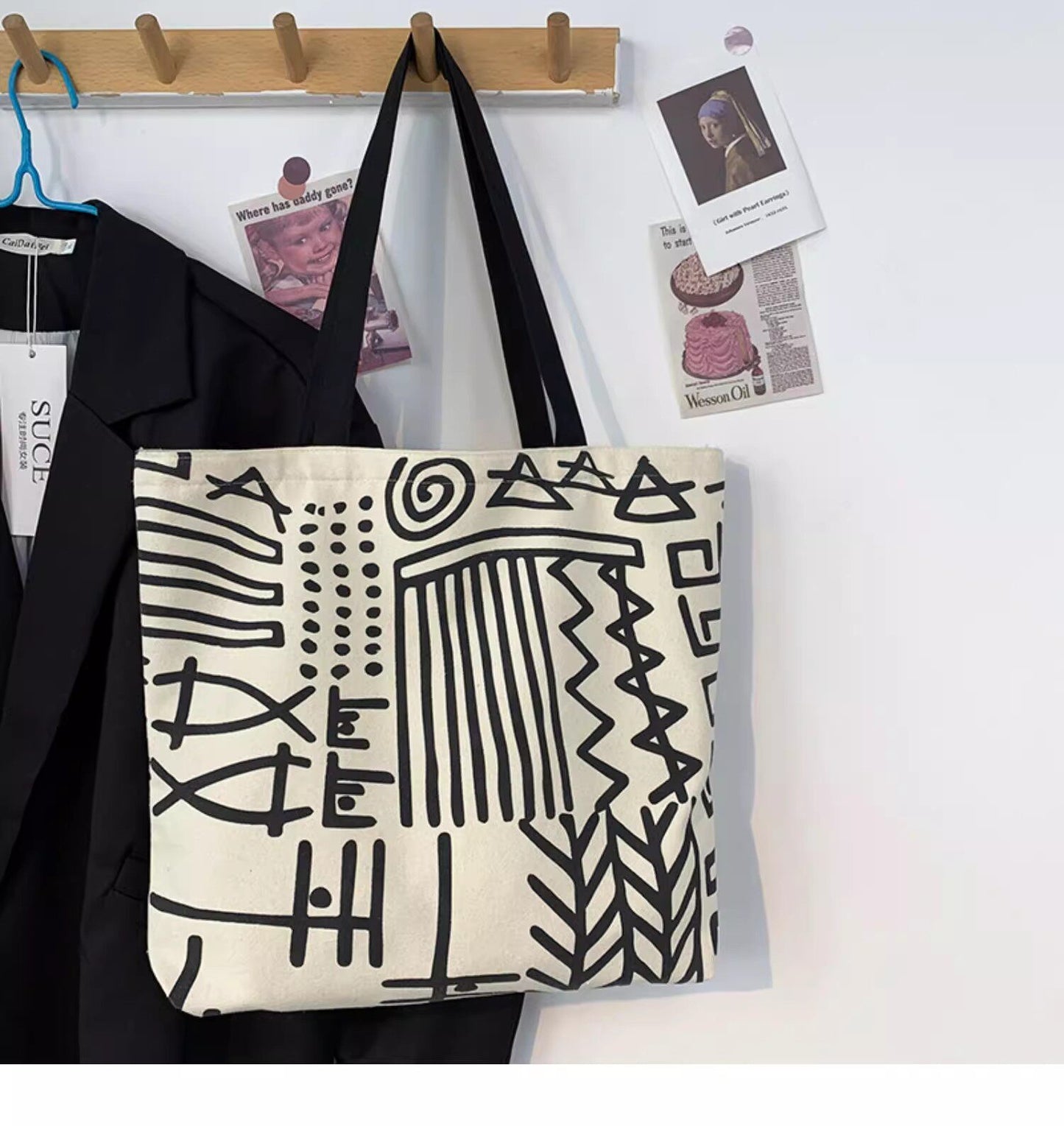 Canvas Shoulder Bag