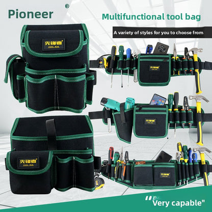 Canvas tool pouch