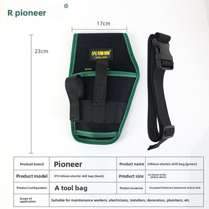 Canvas tool pouch