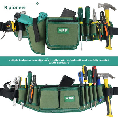 Canvas tool pouch