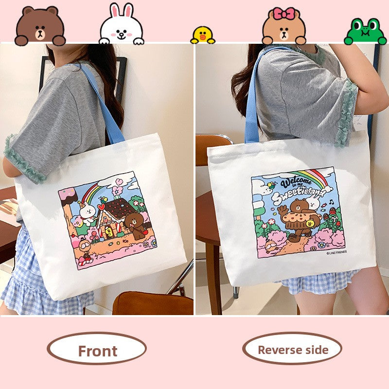 Canvas tote bag