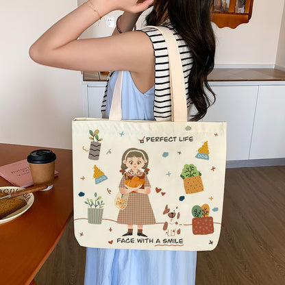 Canvas tote bag