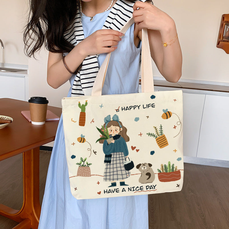 Canvas tote bag