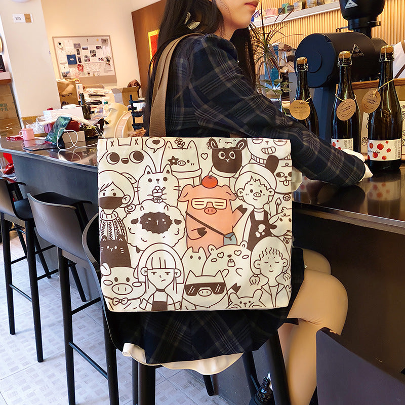 Canvas tote bag