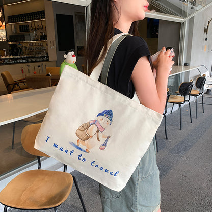 Canvas tote bag