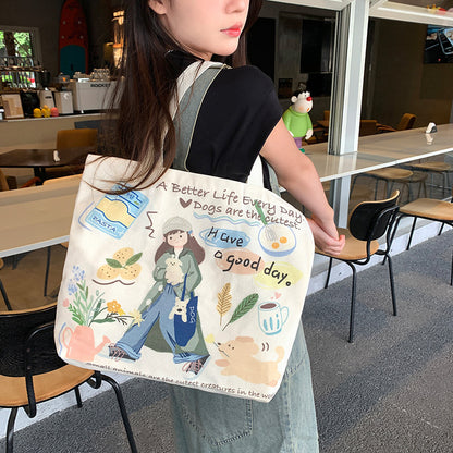 Canvas tote bag
