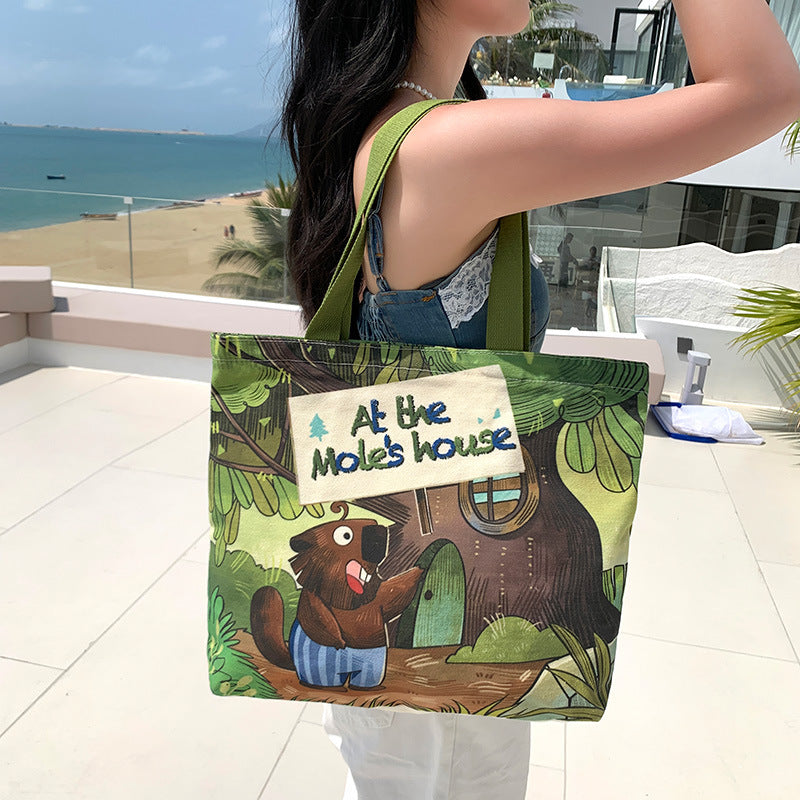 Canvas tote bag