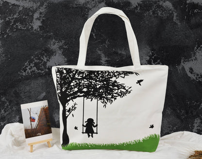 Canvas tote bag