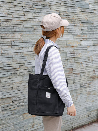 Canvas Tote Shoulder Bag