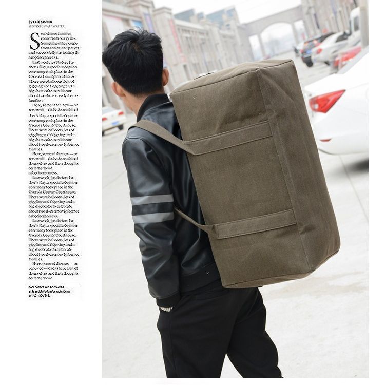 Canvas travel bag