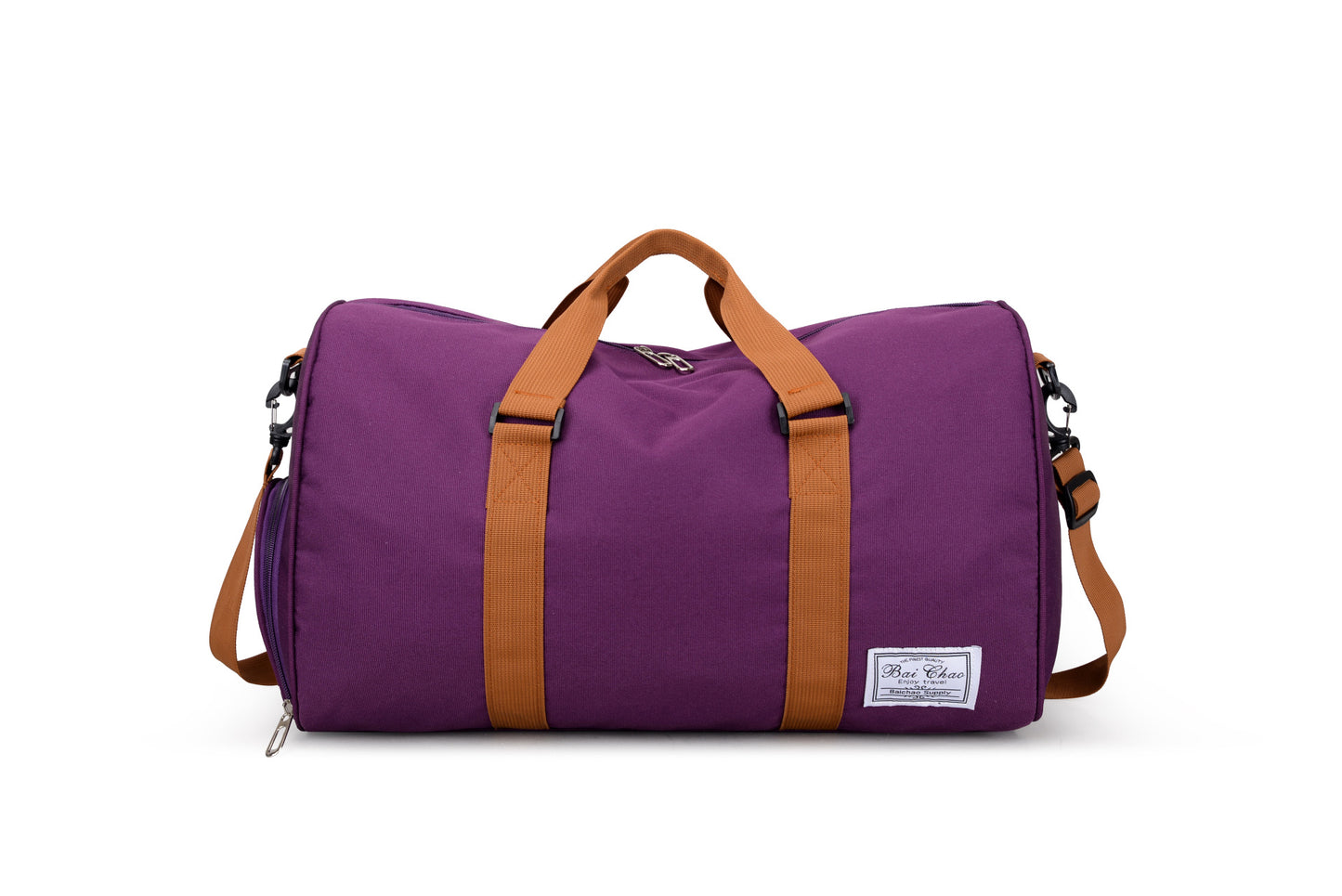 Canvas Travel Bag with Dry-Wet Separation