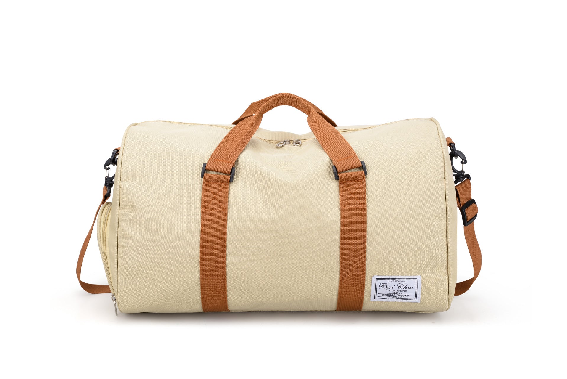 Canvas Travel Bag with Dry-Wet Separation
