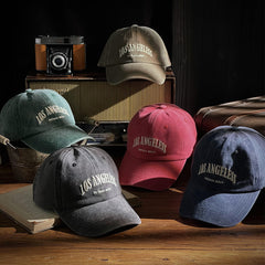 Los baseball cap black gray