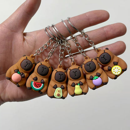 Capibala Capybara Doll Keychain