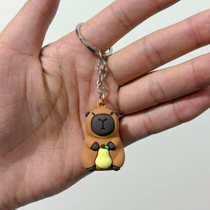 Capibala Capybara Doll Keychain