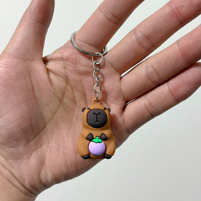 Capibala Capybara Doll Keychain