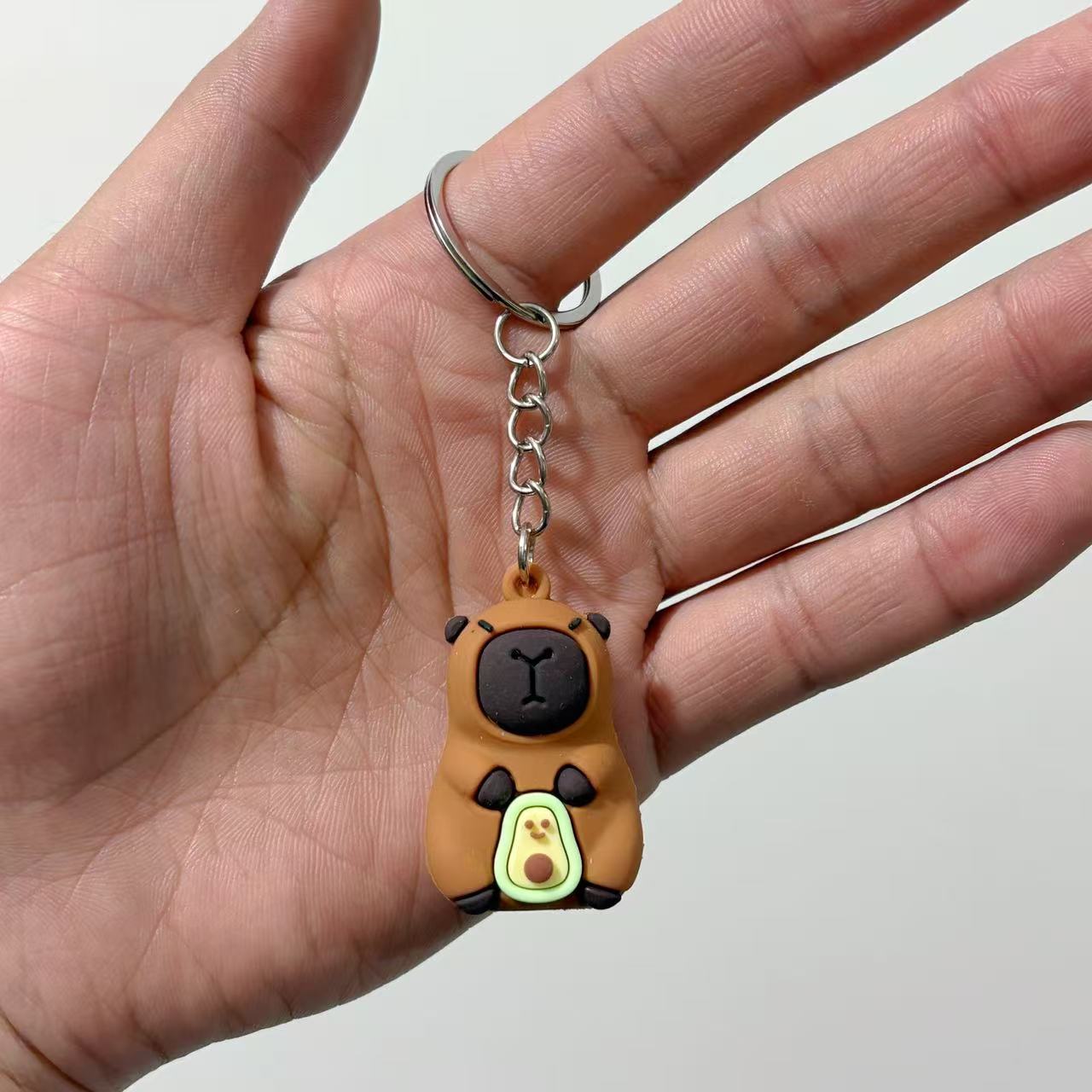 Capibala Capybara Doll Keychain