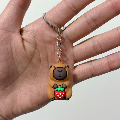 Capibala Capybara Doll Keychain