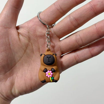 Capibala Capybara Doll Keychain