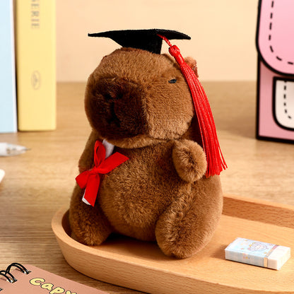 Capibara plush keychain