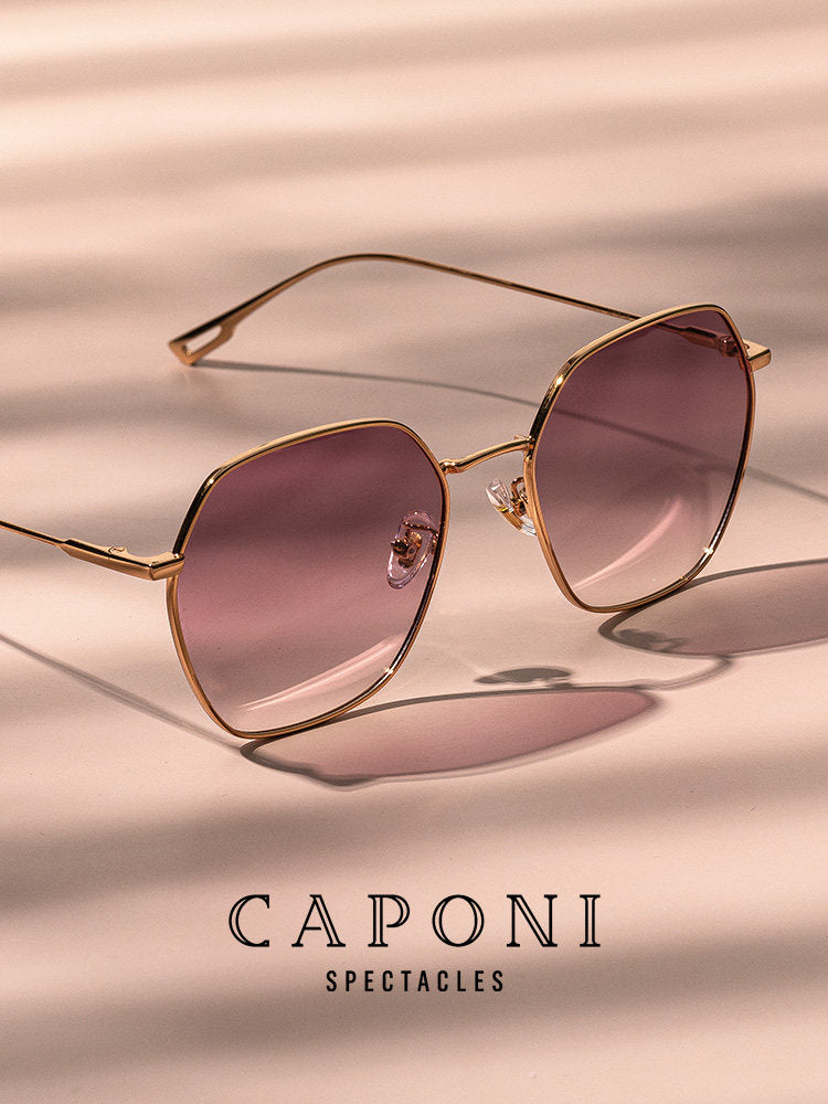 Caponi Polarized Sunglasses for Women UV Protection
