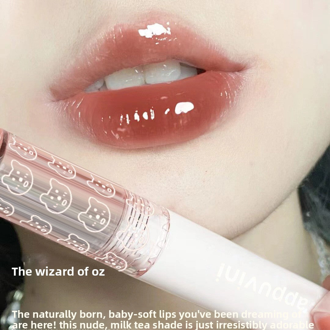 Cappuvini Bubble Lip Glaze Mirror Water Gloss