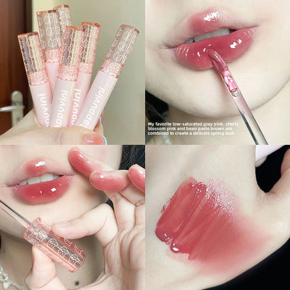 Cappuvini Bubble Lip Glaze Mirror Water Gloss