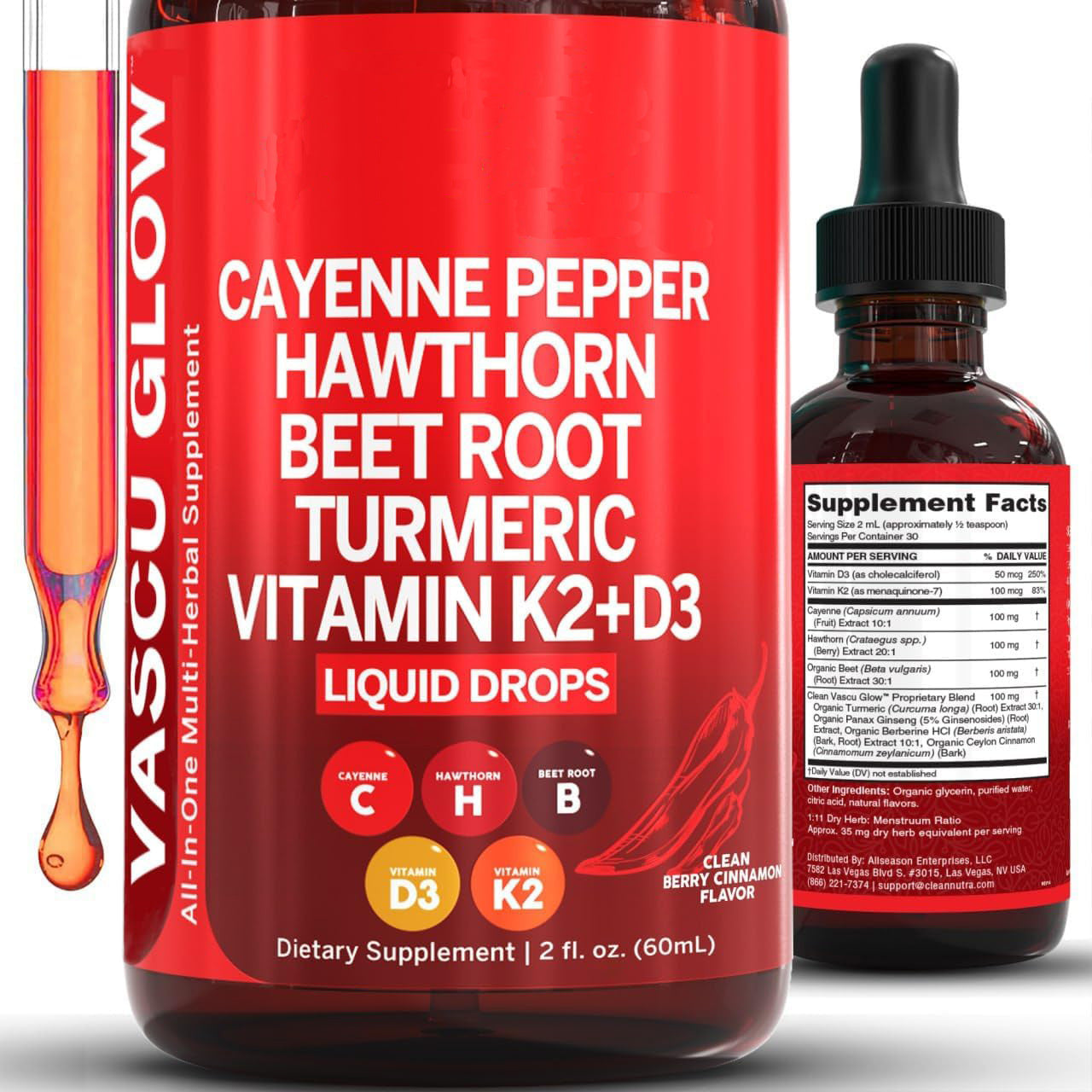 Capsaicin Drops Body Supplement