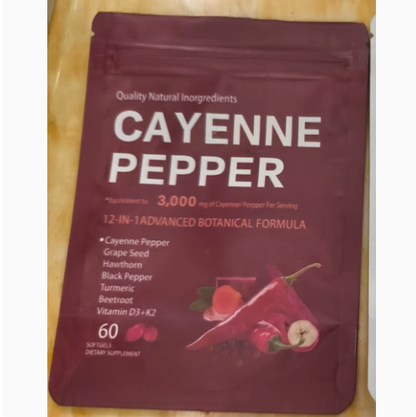 Capsicum Oleoresin Soft Capsules