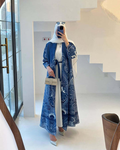 Capuchin printed robe