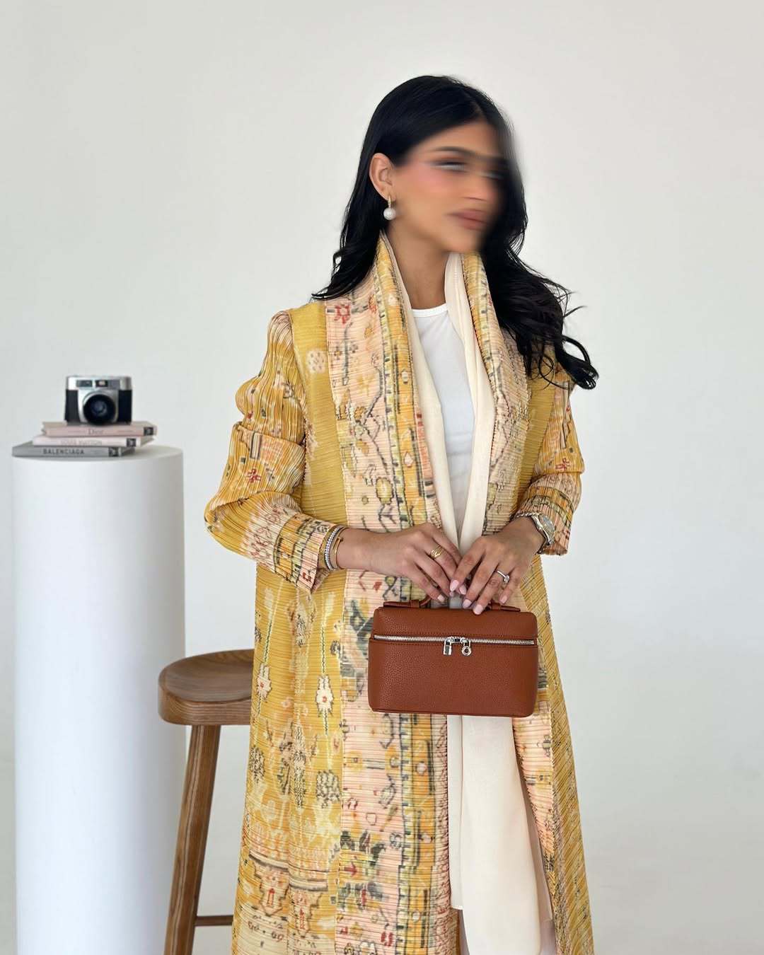 Capuchin printed robe
