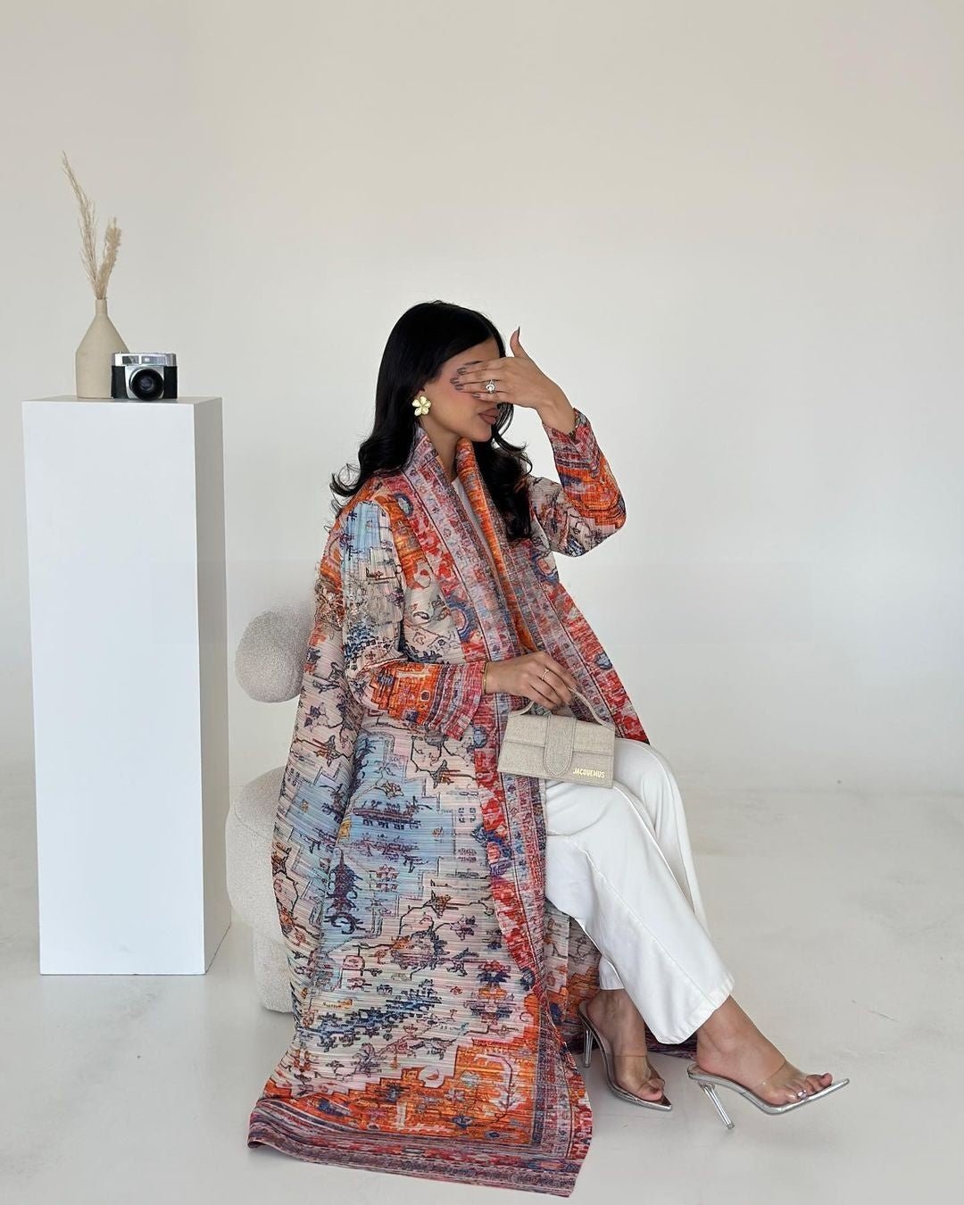 Capuchin printed robe