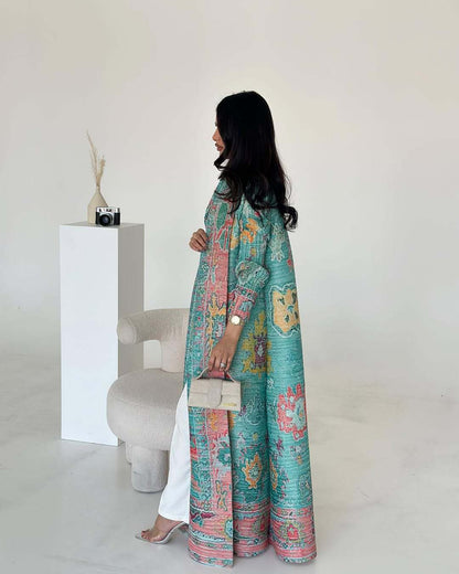 Capuchin printed robe