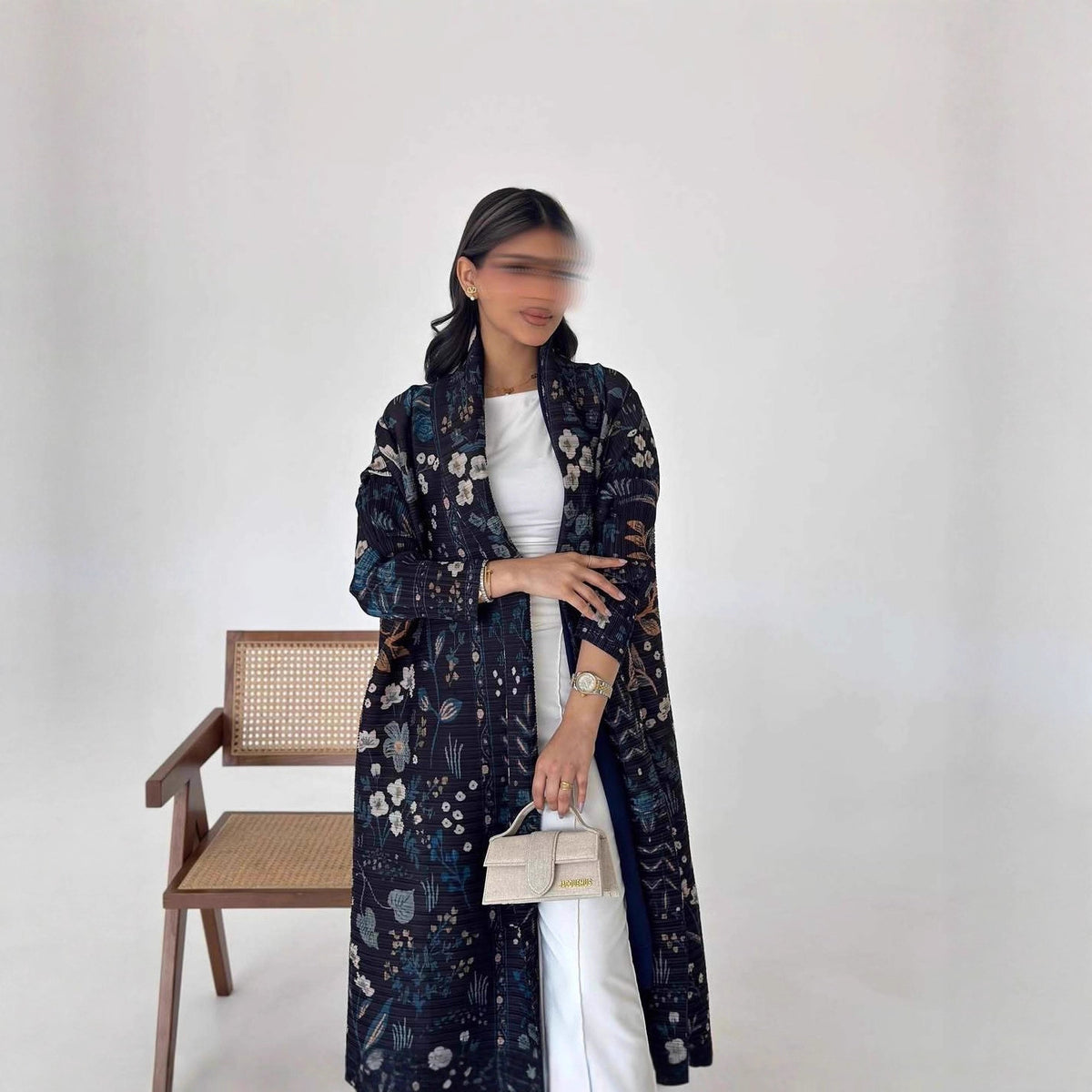 Capuchin printed robe