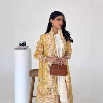 Capuchin printed robe