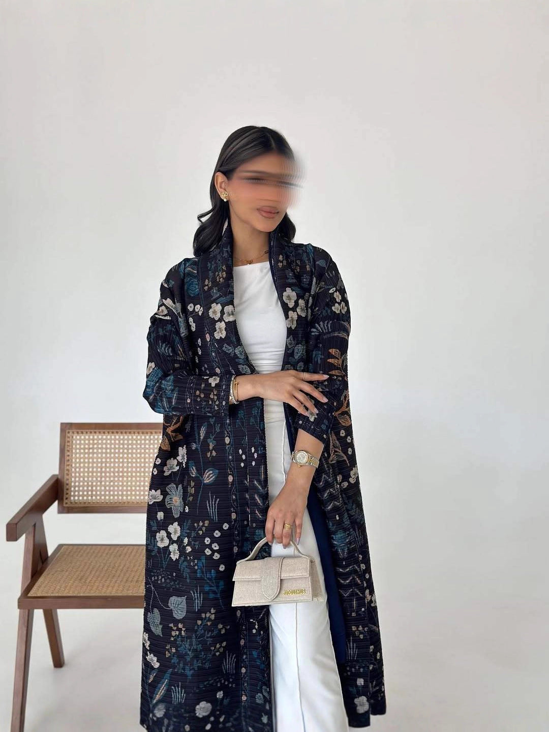 Capuchin printed robe