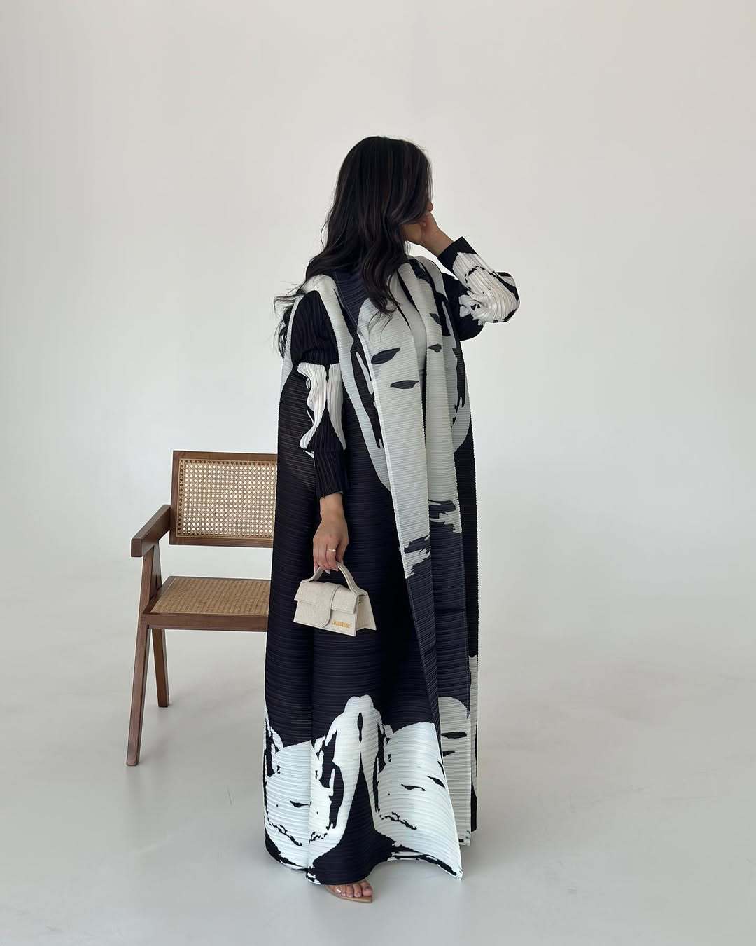 Capuchin printed robe