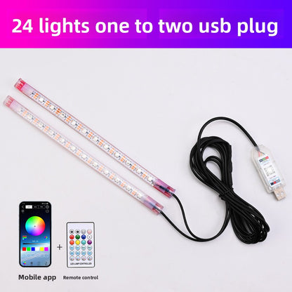 Car ambient lighting system