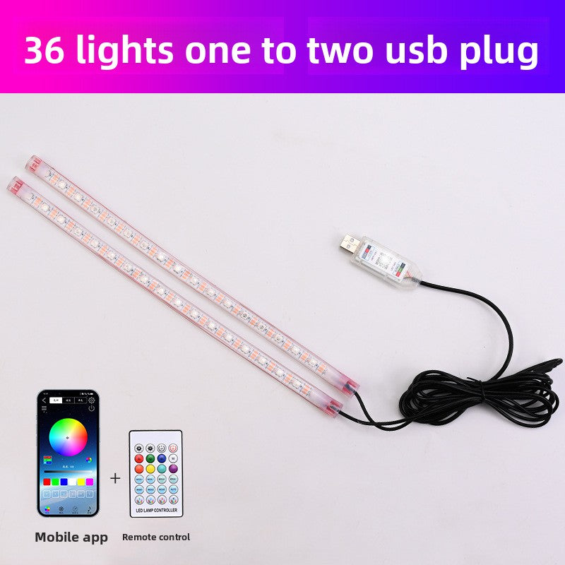 Car ambient lighting system